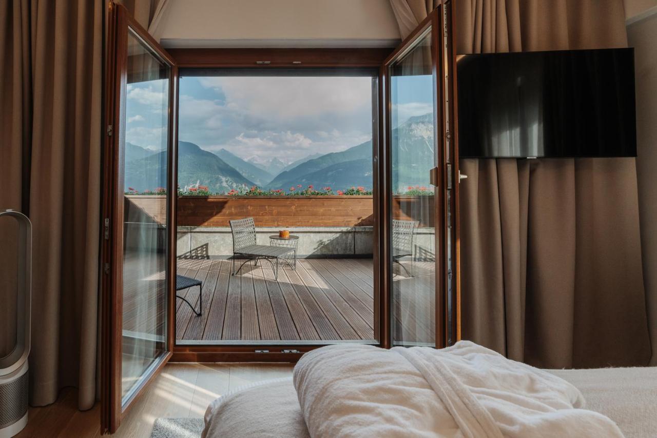 Boutique Hotel Panorama Crans-Montana Bagian luar foto