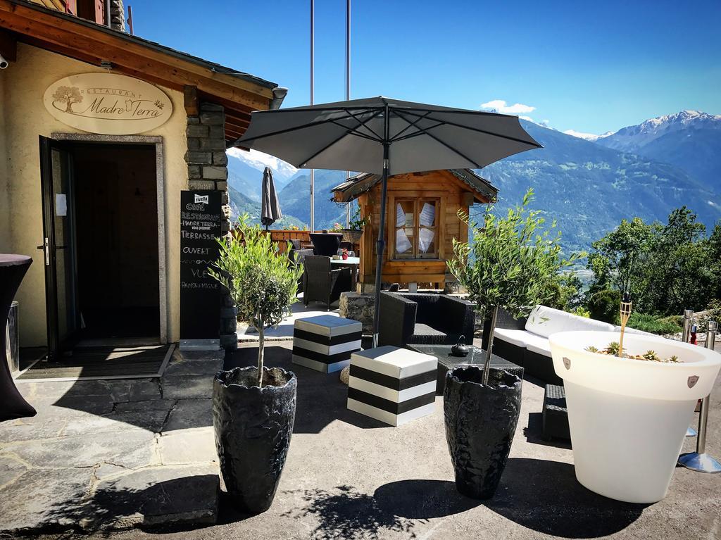 Boutique Hotel Panorama Crans-Montana Bagian luar foto